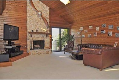 Warm & Inviting Family Room With Wood Paneling and