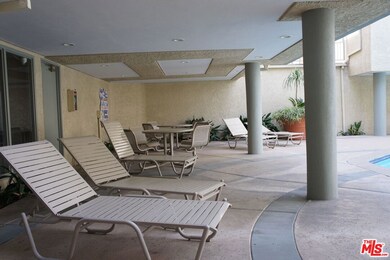 Courtyard pool area