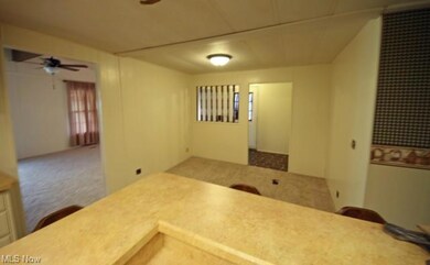 Dining room with new carpet (4/2014) and fresh pai