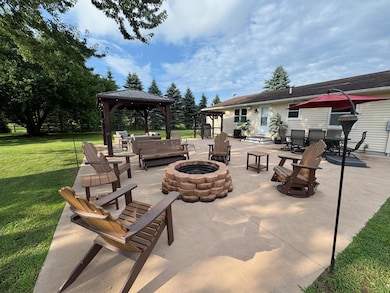 back yard patio