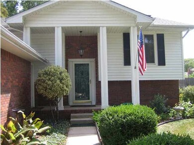 Impressive front entry.