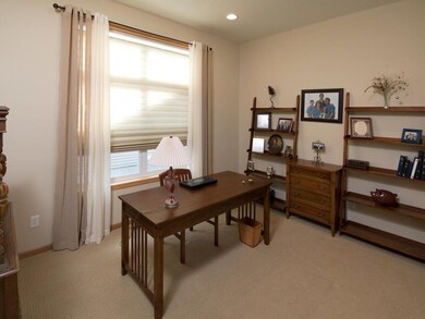 Main floor office/library