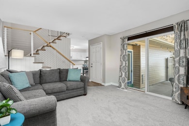 Spacious floor plan, connecting the indoor and outdoor spaces.