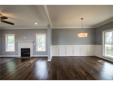 Open floor plan allows you to use the space how it