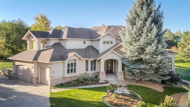 From the moment of arrival, the home’s presence commands admiration. Privately set back at the end of a tranquil cul-de-sac and framed by manicured grounds on over a third of an acre, the home’s stone and stucco façade unfolds in graceful tiers of architectural articulation.