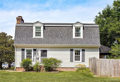 Exterior side of the home