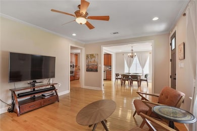 Living Room facing Dining Room