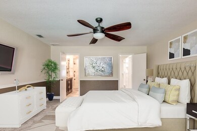 Master Bedroom Staged