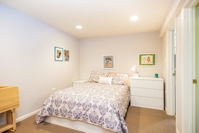 In the basement off the family room and next to the full bath