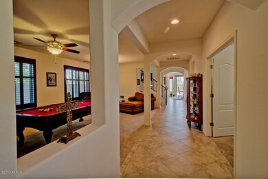 Tiled Entry, Open Arches