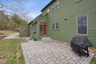 Relax on the hardscaped patio.