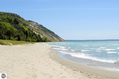 View of Empire Bluffs from Storm Hill Beach...look