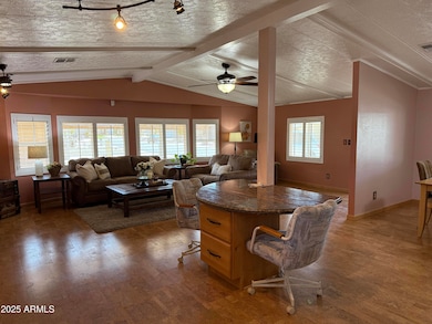 View from kitchen