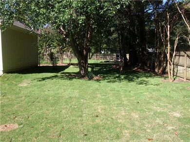 Freshly sodded back yard