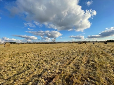 View of yard with a view of countryside