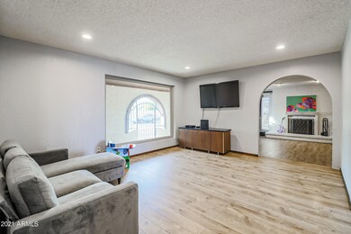 Family Room off Kitchen and Living