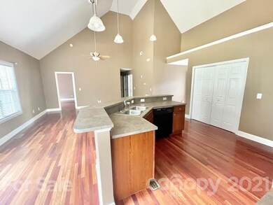 Open vaulted ceilings