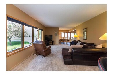 Living Room. Formal living room with large windows