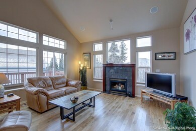 Family room with a view