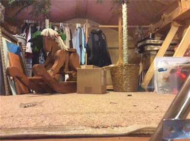 This pic shows 1/2 of the lofted storage area. Dou