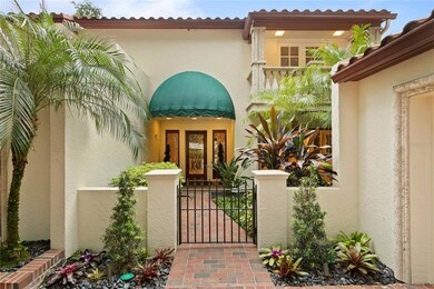 Courtyard entry