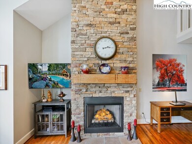 Stacked Stone Gas Fireplace