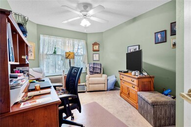 Dining space from kitchen next to open living spac