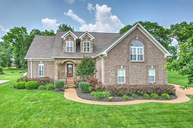 Check out the beautiful green grass kept nice and lush with an irrigation system!