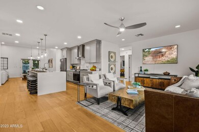 Living Room and Kitchen