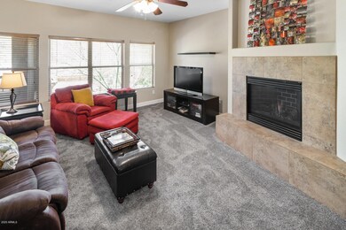 Family Room with Fireplace