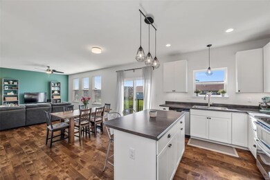 Main level offers a wide open floor plan