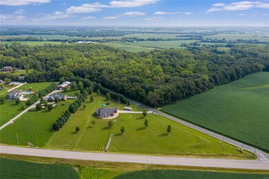 Located on corner lot with 3.7 acres!