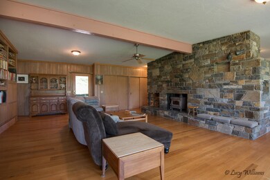 209 Double Stone Fireplace