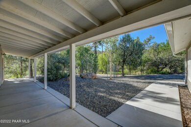 The Shady Covered Front Porch