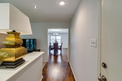Front entry area with view toward 
