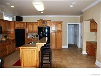 Opposite view of kitchen.