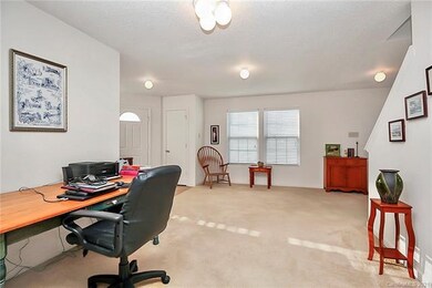 Dining room leads to kitchen