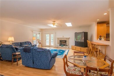 Watch from a big screen TV in the Great room!