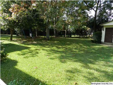 Well kept yard