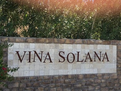 lot 4 Vina Solana sign