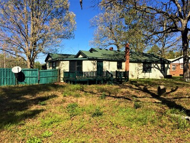 Back view of home