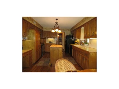 Kitchen close - up with island
