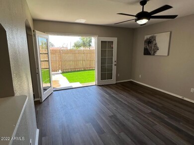 FRENCH DOORS TO PATIO