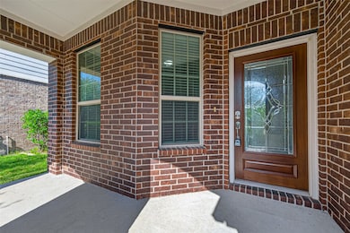 Front door and entrance