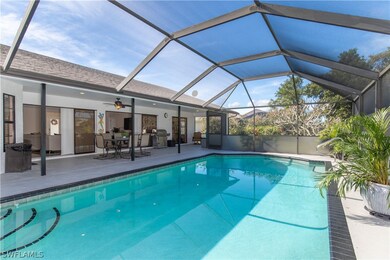 HUGE wall to wall covered patio with triple slider