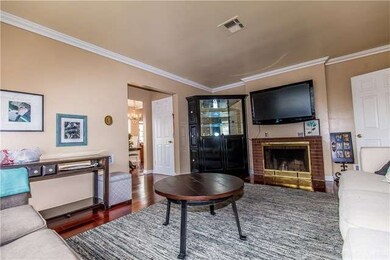 Living Room showing fireplace