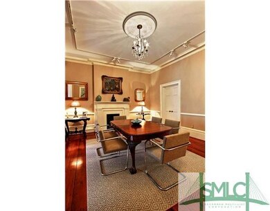 Dining Room. Large Dining room with heart pine flo