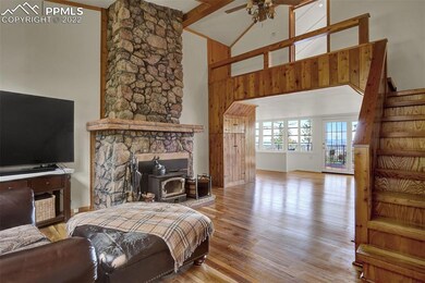 Staircase to upper half story where bedroom 2 is l