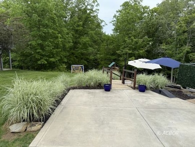 rear patio