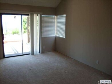 Master Bedroom w/Vaulted Ceilings & access to View